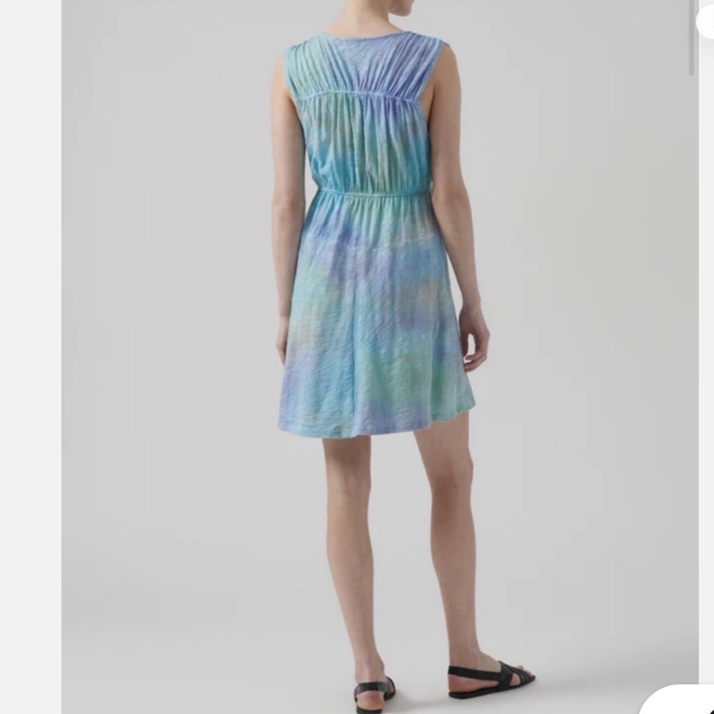 ATM Anthony Thomas Melillo Blue and Green Gradient Dress - Picture 2 of 6